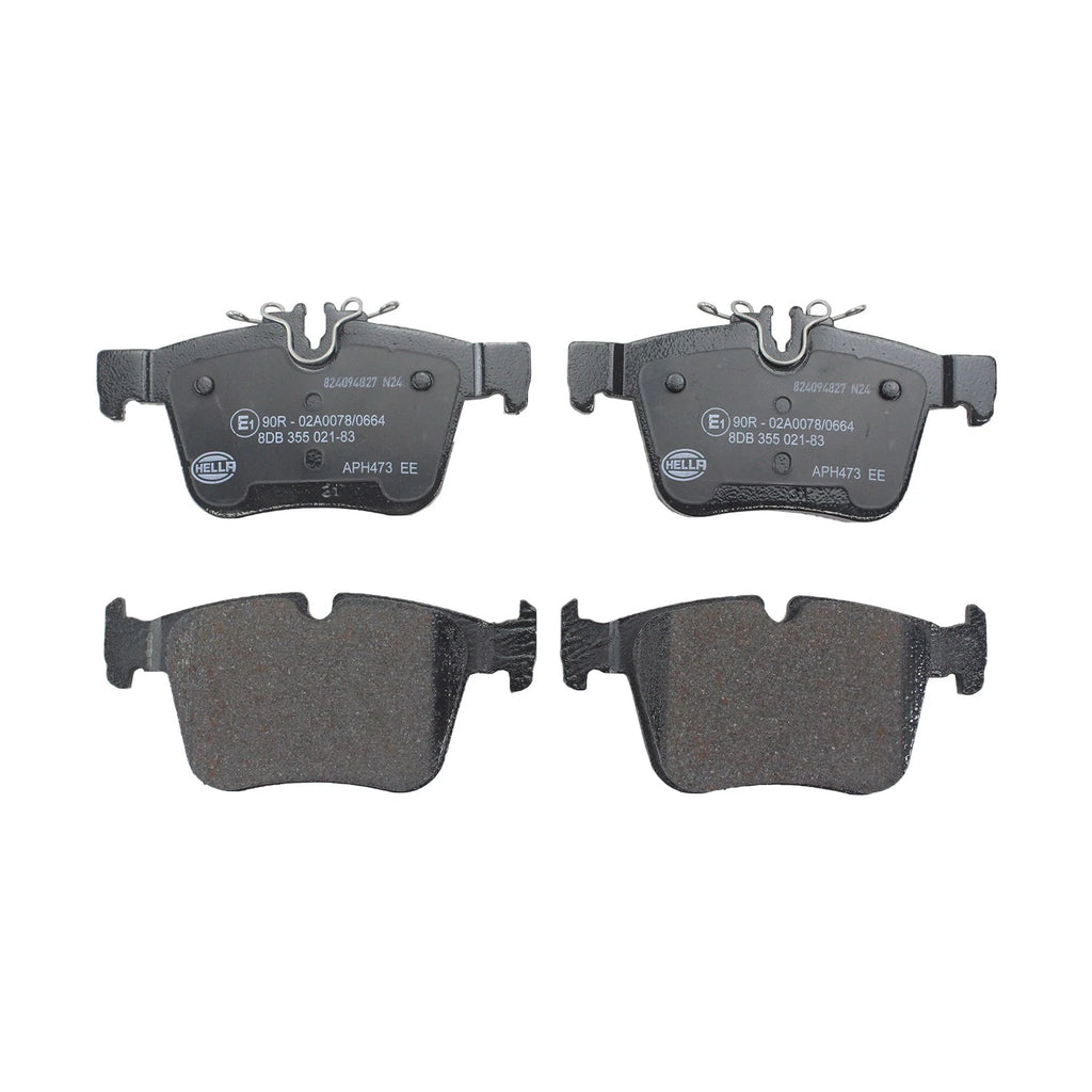 Set of 4 Rear Disc Brake Pads for Mercedes W205 C300 C350e C400 (355021831)