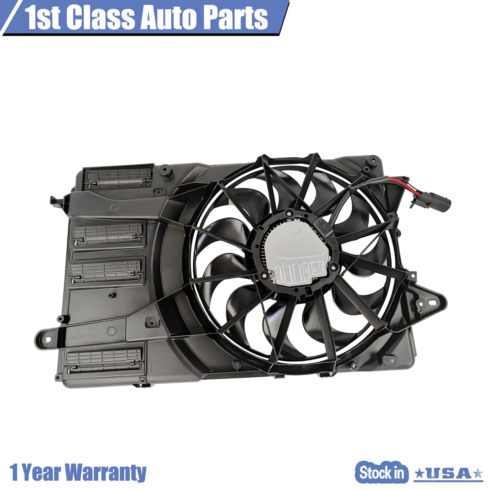 Radiator Cooling Fan Assembly for Chevy Malibu (2016–2020) Buick LaCrosse (2017–2019)
