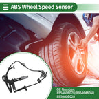 ABS Wheel Speed Sensor No. 895460E070 for Lexus RX450h (2006–2015) Left Rear