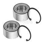 2 Sets Rear Wheel Bearings W/Circlip for Yamaha Grizzly 350-700 (2007-2014)
