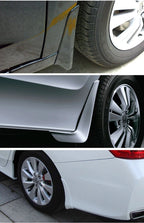 Gloss Black Mud Flaps for Honda Accord Sedan (2018–2020)