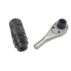 4-in-1 Compact Ratchet Socket Wrench for 14 Inch Screwdriver Bit