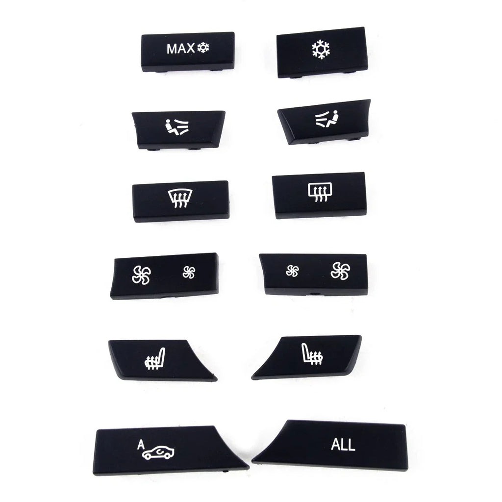 12 x A/C Ventilation Control Knobs for BMW 5 6 7 Series (2009-2017)