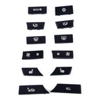 12 x A/C Ventilation Control Knobs for BMW 5 6 7 Series (2009-2017)