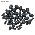 20/50pcs Shock Absorber Beads for Carp Fishing Feeder