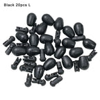 20/50pcs Shock Absorber Beads for Carp Fishing Feeder