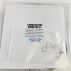 Drag Specialties Extended Stainless Steel Front Brake Line Kit for XL (2004–2023)