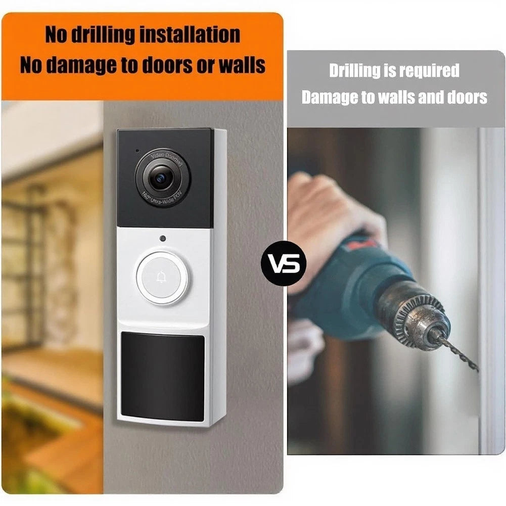 Set of 2 No Drill Doorbell Mount Tapes for Tapo TD21 D210 D235