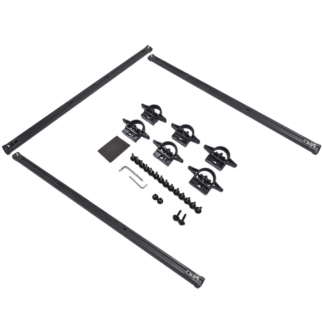 Trail Rail System Tie Down Rails for Jeep Gladiator JT (2020-2023)