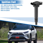 Set of 4 Ignition Coils for Toyota 4Runner (2010–2022) 90919-02250 90919-02256