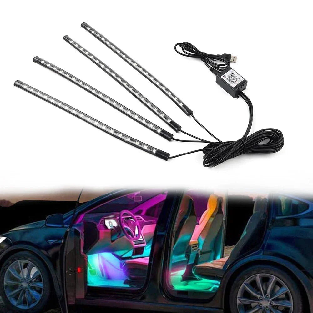 RGB Music Voice Control Floor Atmosphere Light Lamp
