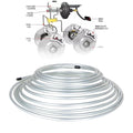 1PC 25 Ft Zinc-Coated Steel Brake Line Tubing Kit for Vehicles