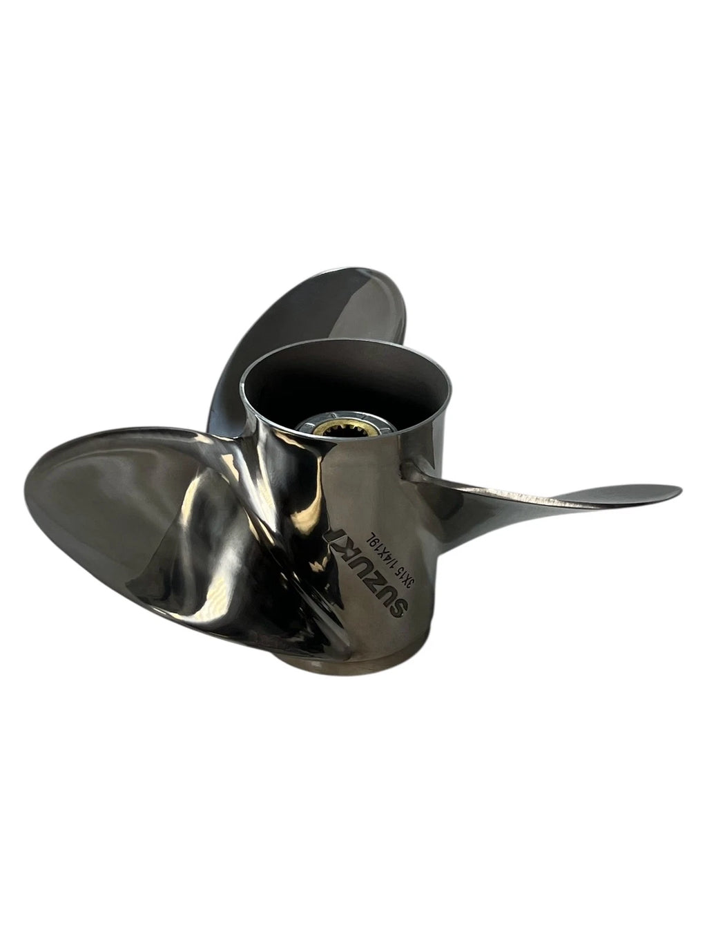 3X Stainless Steel Propeller for Suzuki (990C0-0083L-19P)