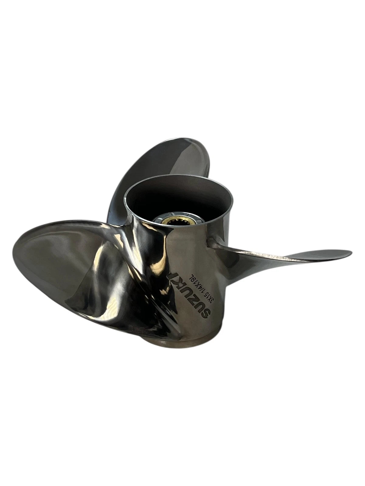 3X Stainless Steel Propeller for Suzuki (990C0-0083L-19P)