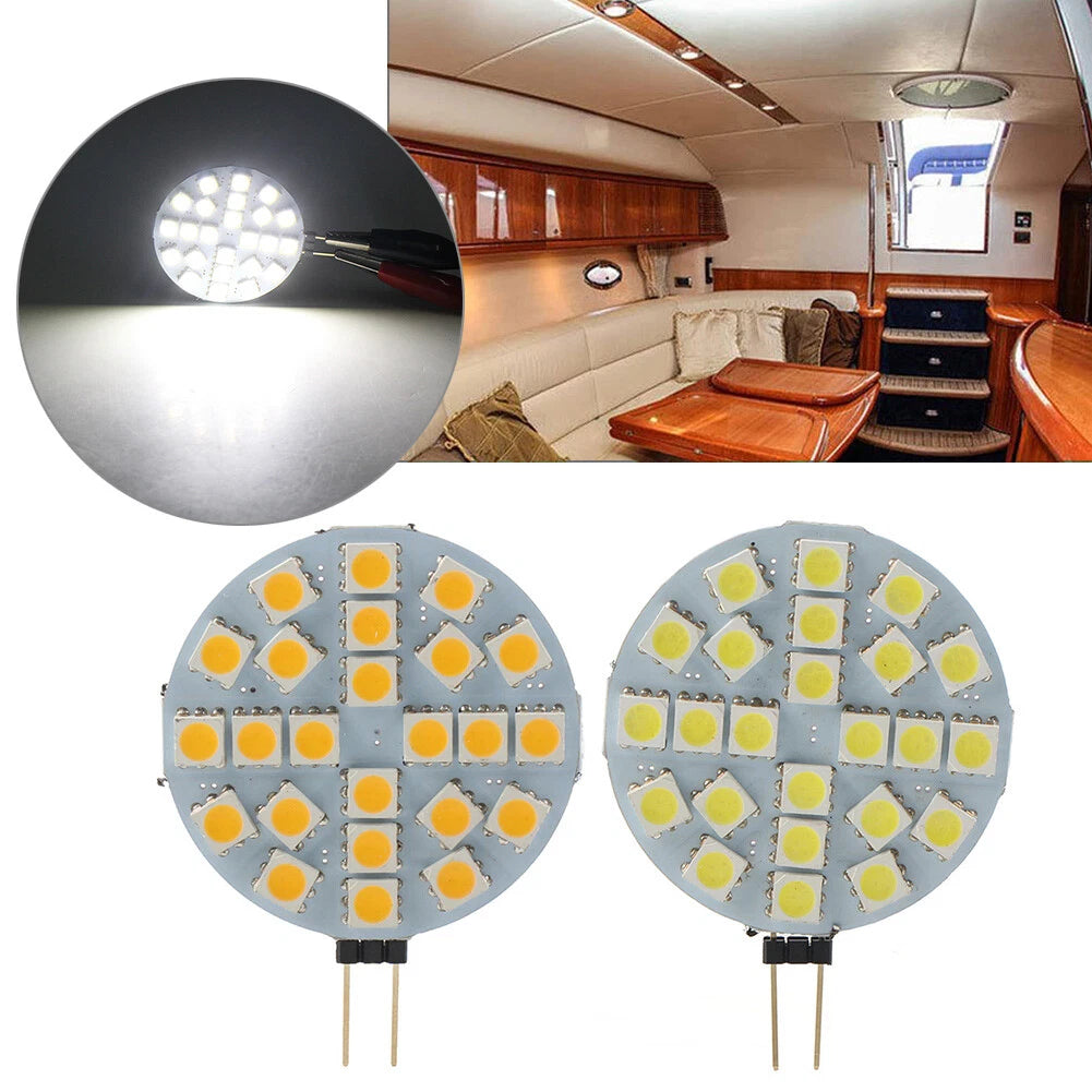 G4 Socket 24 LED Light Bulb for Car Truck Landscaping (DC12V)