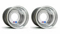 Set of 2 DWT Polished 10" Front & 8" Rear Wheels for TRX 450R 400EX 250R 250 300