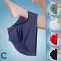 2X Low-Rise Ice Silk Panties for Men - Sexy Bikini Underwear Briefs