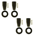 Set of 4 NGK Ignition Coil Boots for Astra Aveo Aveo5 Cruze G3 Wave Sonic Trax