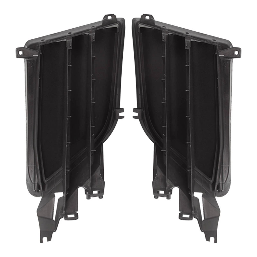 Pair Front Fog Light Frames for Tesla Model S (2012–2023)