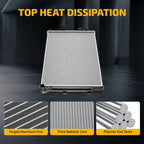 Aluminum Radiator for Volkswagen Tiguan (2009–2018) 1.4L 2.0L