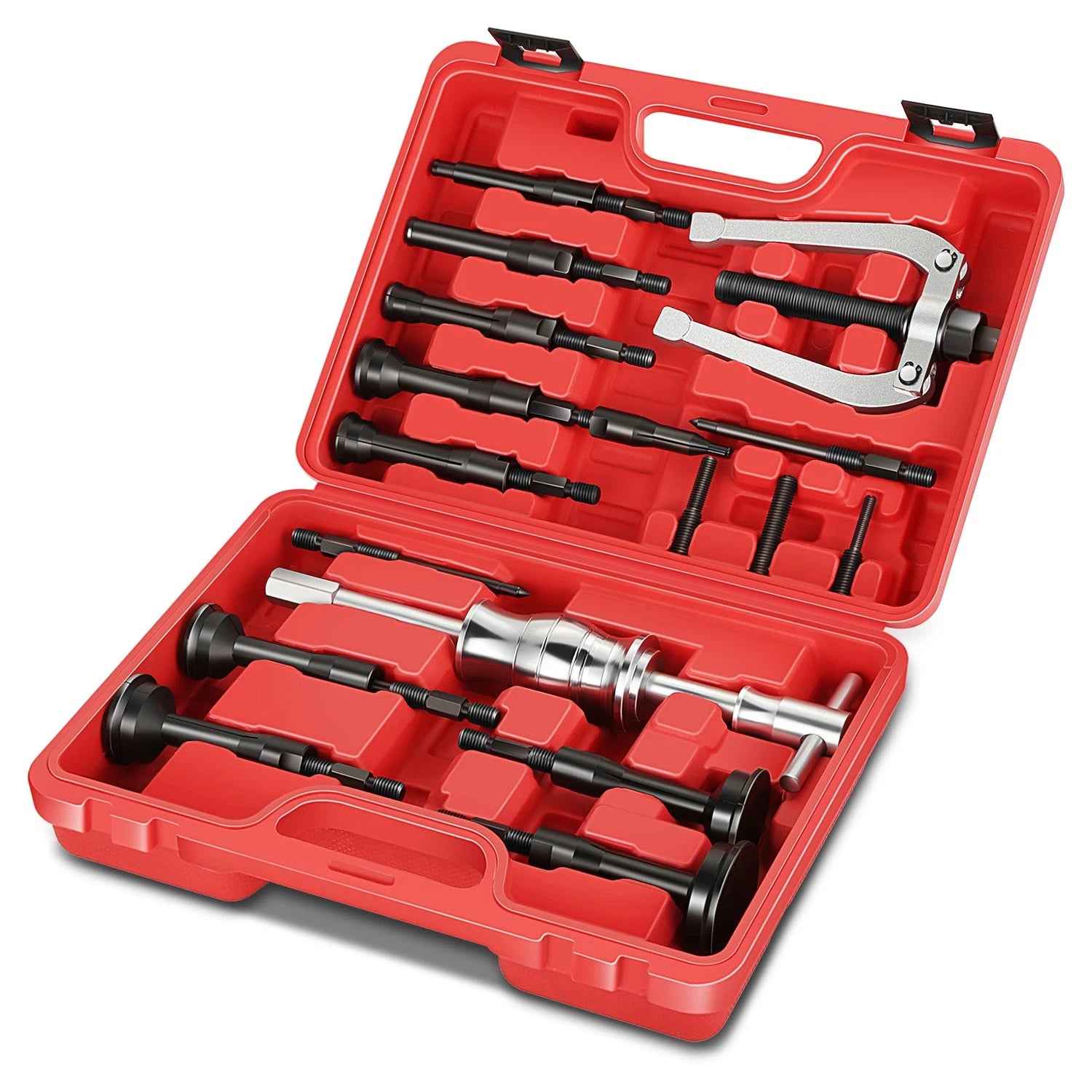 16pcs Blind Hole Bearing Extractor Puller Set for Universal
