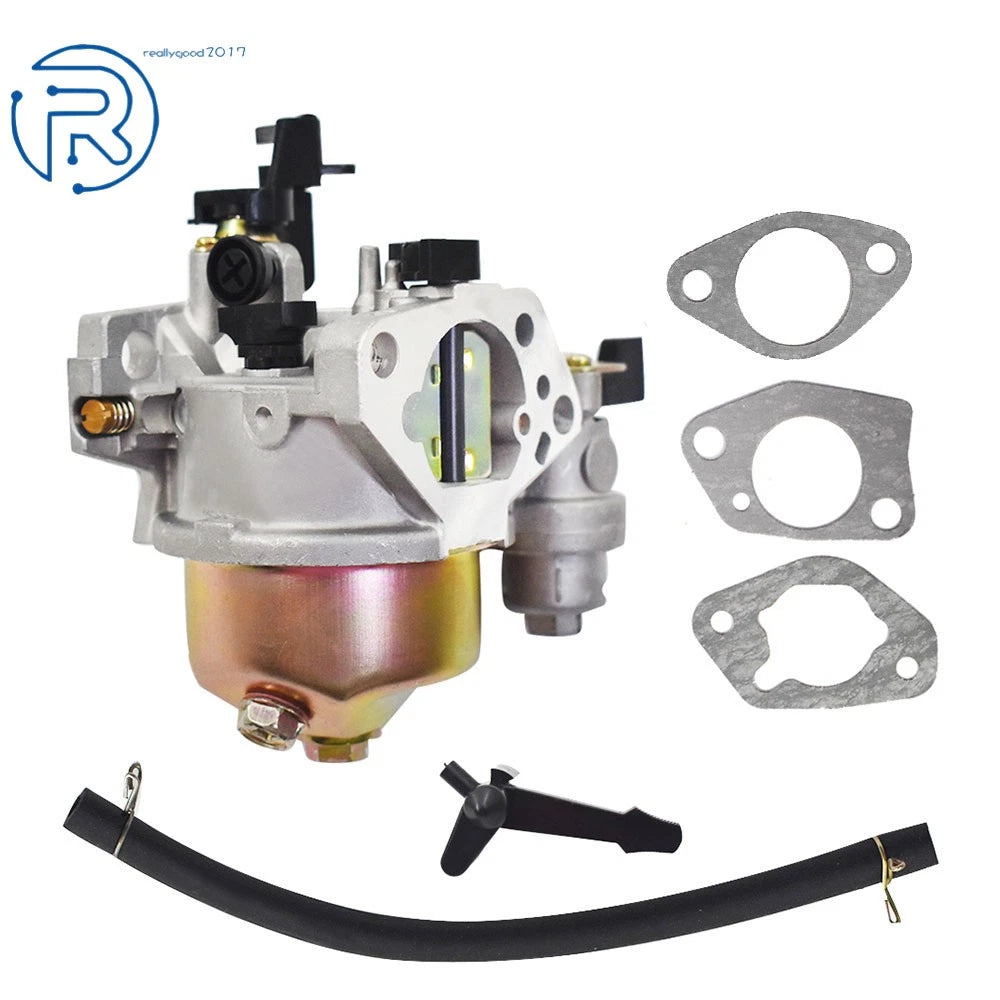 Carburetor with Fuel Line for Honda GX340 GX390 (2000–2023)
