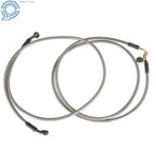 Set of 4 Extended Brake Lines for Polaris RZR 800/900 (2008–2014)