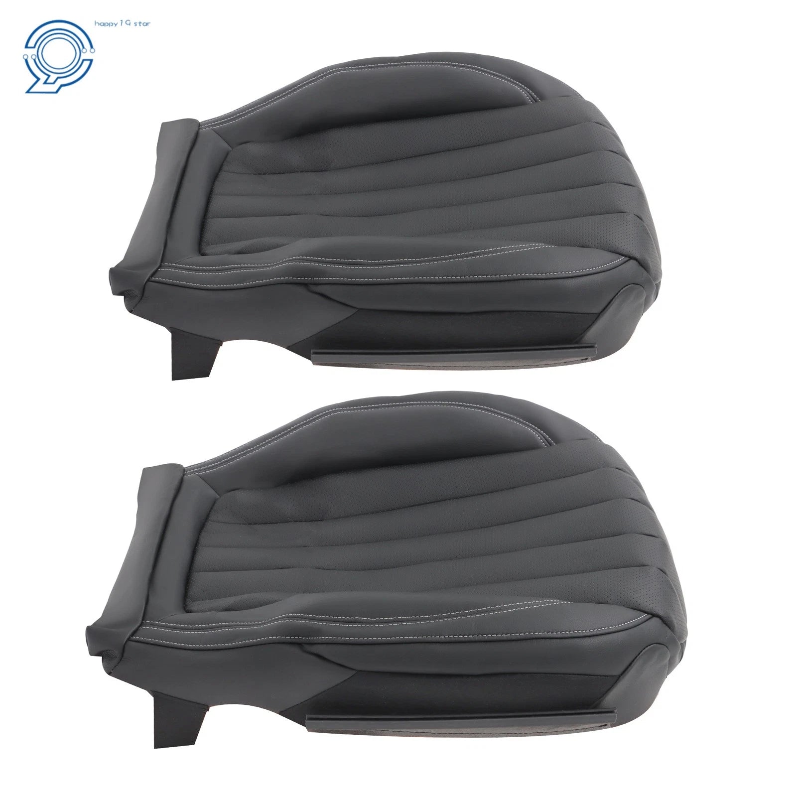 Set of 2 Bottom Seat Covers for Mercedes Benz E300 E350 E400 E450 (2017–2020)