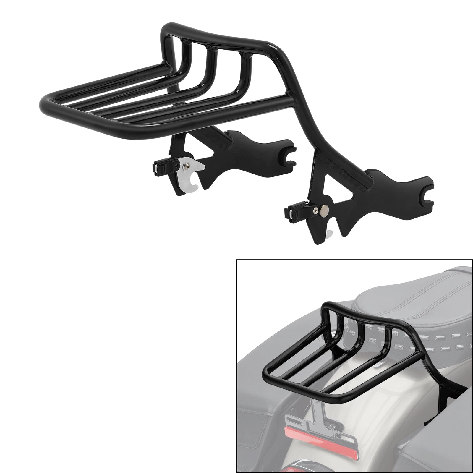 Two-Up Luggage Mounting Rack for Harley Low Rider Sport Glide (2018–2023)