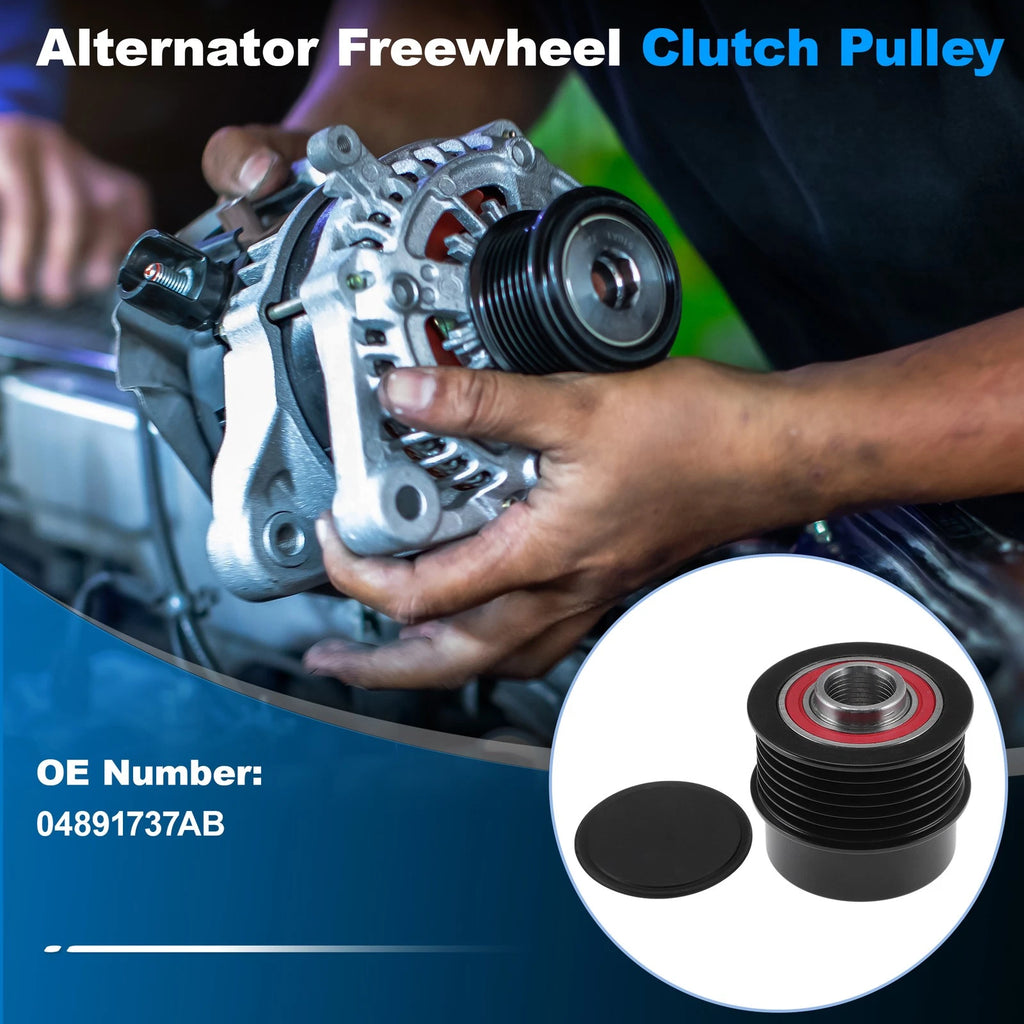 04891737AB Alternator Freewheel Clutch Pulley for Dodge Journey (2009–2019)