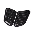 Car Decorative Air Flow Intake Hood Scoop Vent Bonnet Cover Black