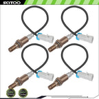 Set of 4 Oxygen O2 Sensors for Chevy Silverado 1500 5.3L (2003–2005)