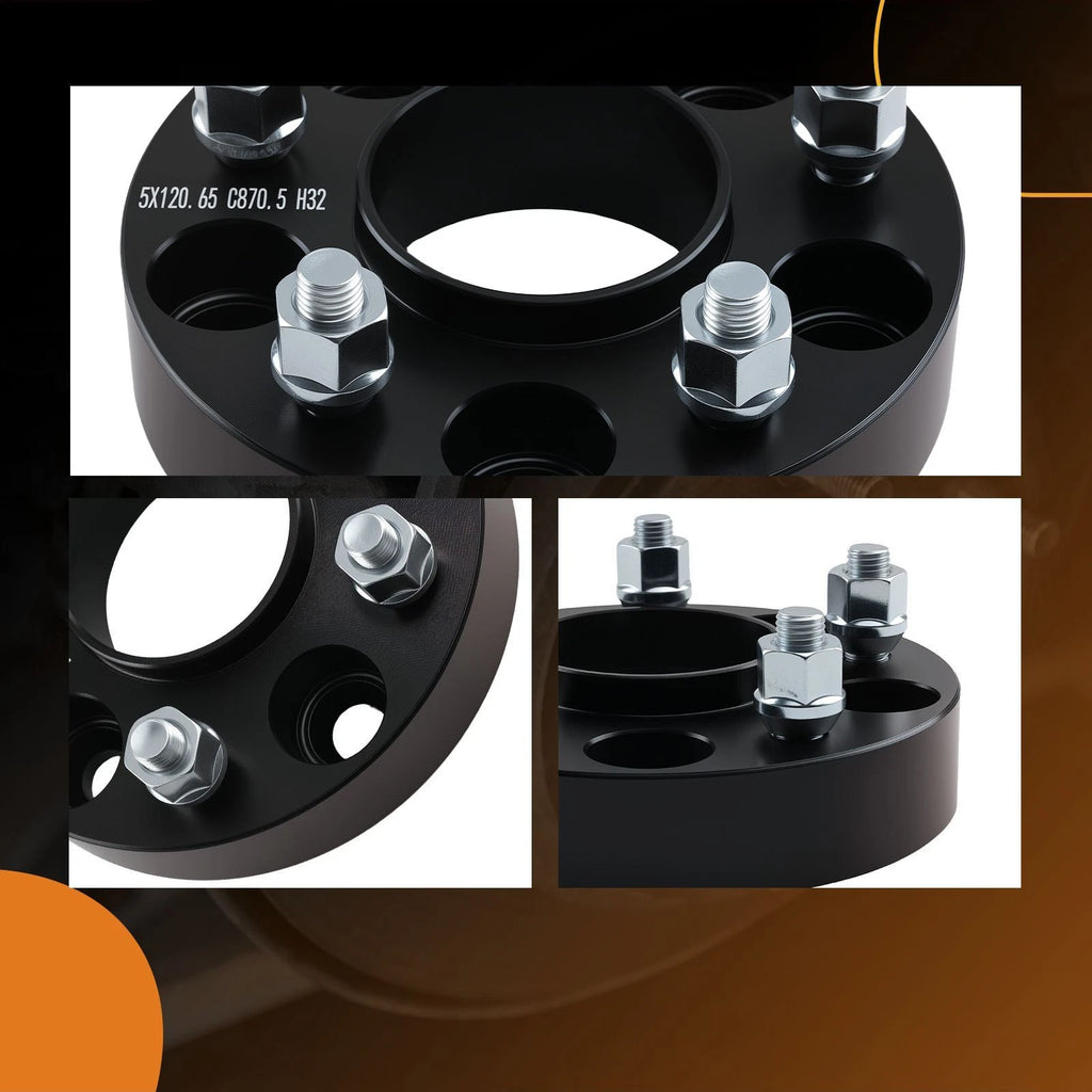 32mm Wheel Spacers for GMC Jimmy Sonoma S15 (1991–2005) 5x120.65mm M12x1.5