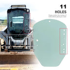 Door Glass for John Deere Skid Steer 318D 318E (2006–2016)