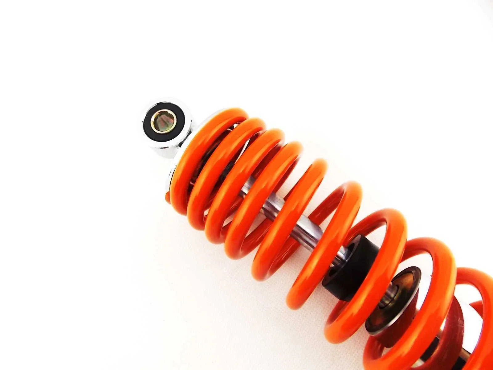 365mm JBS Orange/Chrome Shock Absorbers for Kawasaki F8 250 Bison