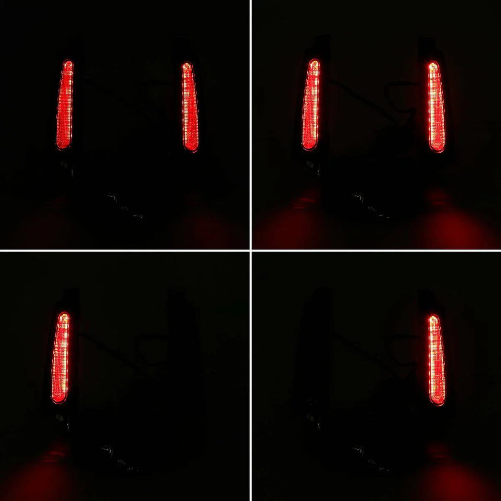 Rear Fender Fascia w/ Red Light for Harley Touring Road Glide King (2009-2013)