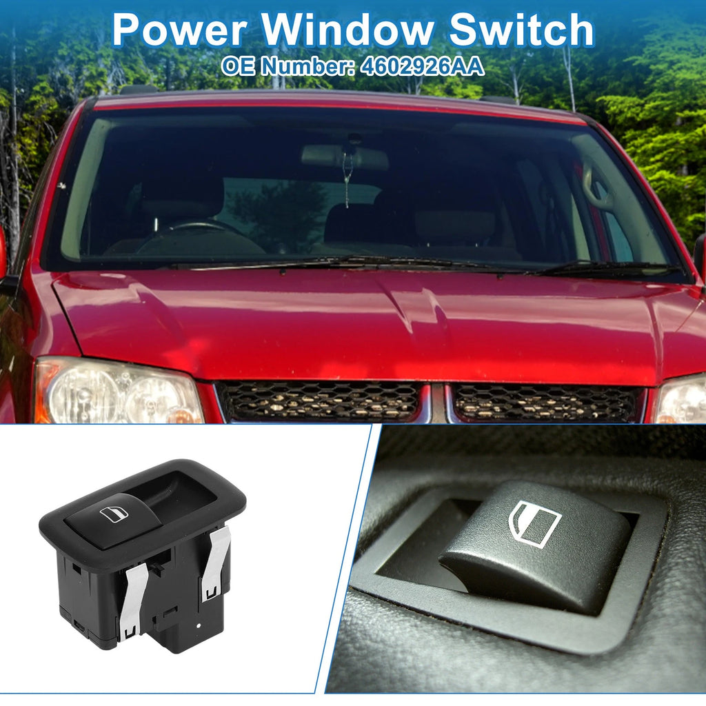 Rear Power Window Switch for Dodge Grand Caravan, Chrysler No. 4602926AA (–)