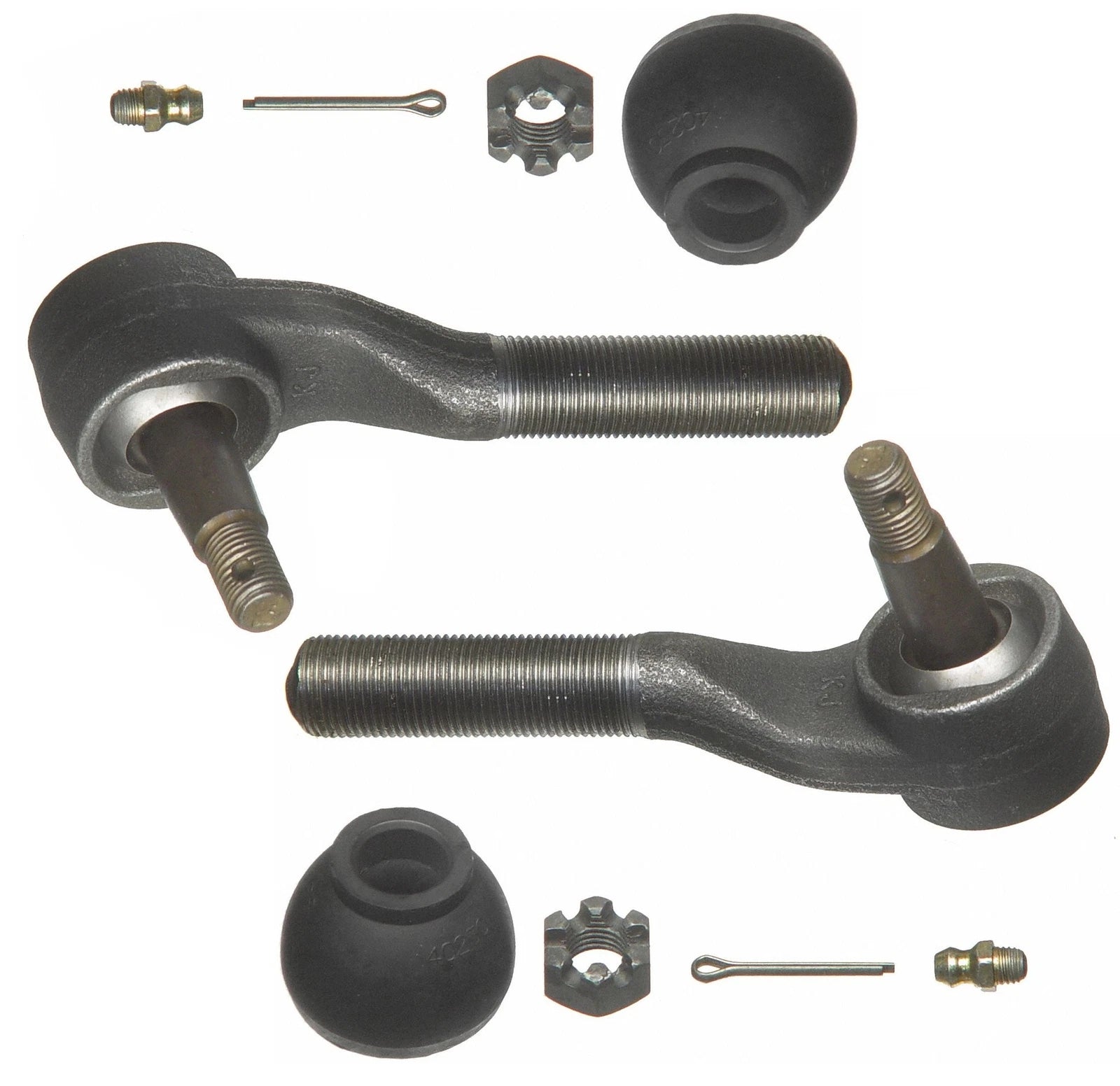 Set of 2 Outer Moog Steering Tie Rod Ends for Ford Fairlane, Mercury Montego (1962–1976)