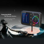 FM Transmitter Handsfree Car Music Player with Large Color Display for