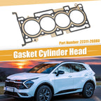 Cylinder Head Gasket for Hyundai Sonata (2015–2020) No. 22311-2GGB0 Black