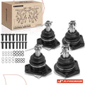 Set of 4 Front Upper & Lower Ball Joints for Chevrolet S10 (1984–1996)