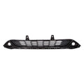Replacement Black Painted Polypropylene Front Left/Right Bumper Cover Grille