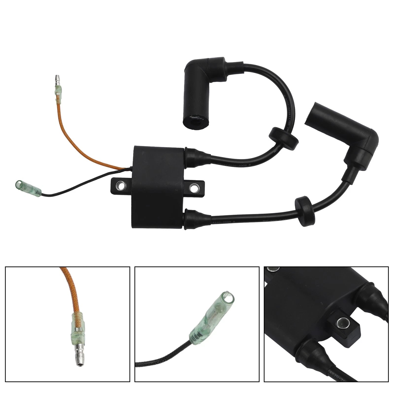 Ignition Coil for Yamaha 9.9hp F9.9 F13.5 F15 25HP 66M-85570
