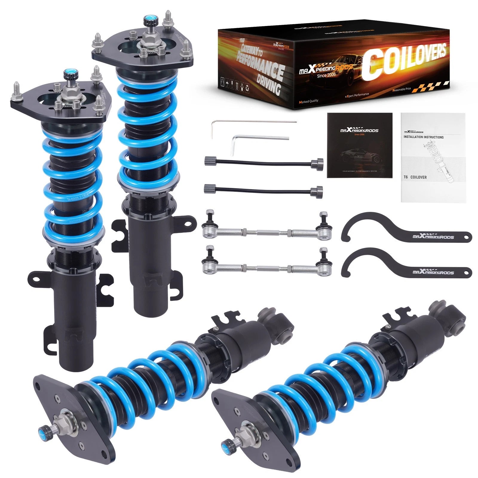 MaXpeedingrods T6 Coilovers for MINI Cooper Hatchback (2007–2015)