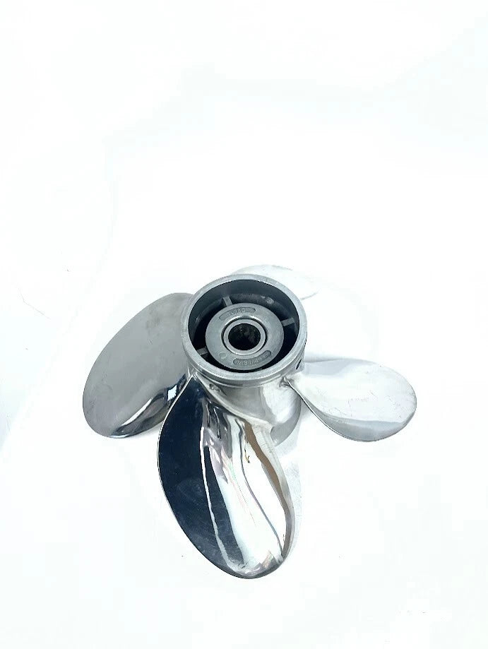 Set of 4 Stainless Steel Propellers M13 1/4 x 15 LH for Honda Marine
