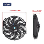 14'' Electric Radiator Cooling Fan for Universal Applications