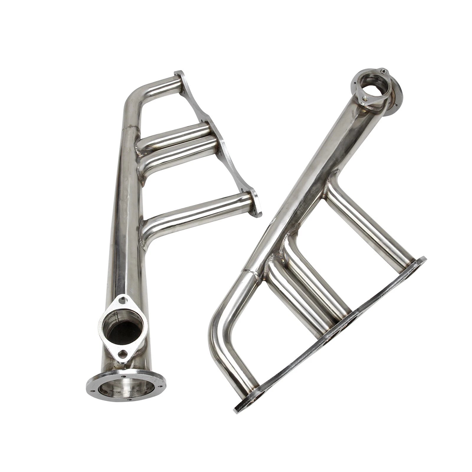 Shorty Exhaust Header Manifold for Chevy Small Block SBC 265-400 V8 (1965–1992)