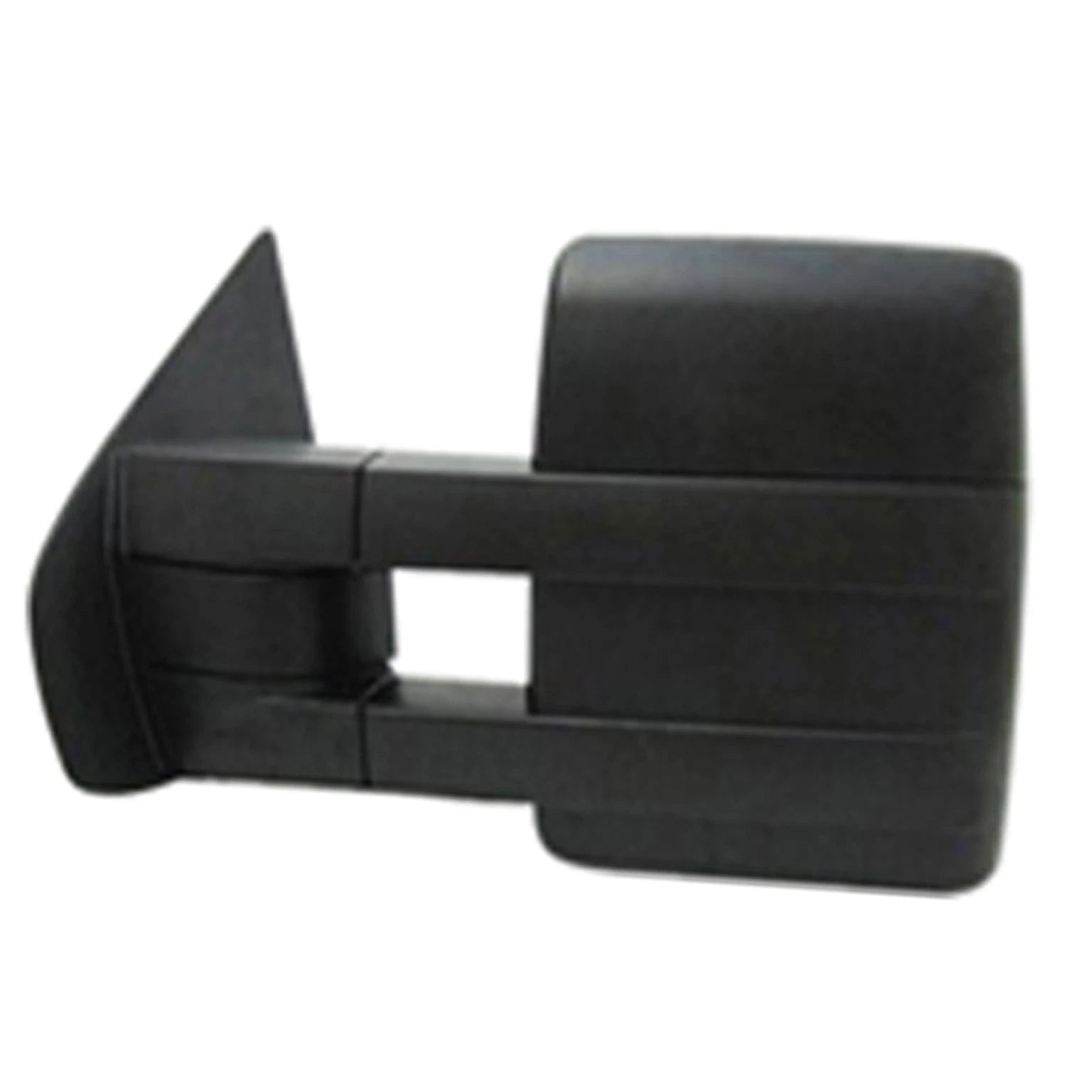 Driver Side Replacement Textured Manual Door Mirror w/o Puddle Light for