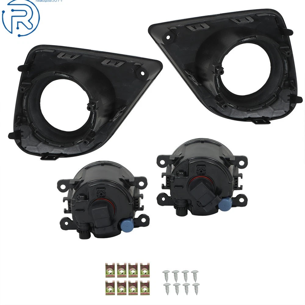 Fog Light Assembly Set for Honda Accord 2-Dr (2013–2015) Left & Right w/Bezel
