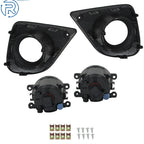 Fog Light Assembly Set for Honda Accord 2-Dr (2013–2015) Left & Right w/Bezel